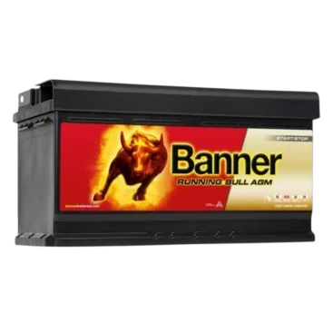 Banner 95Ah 850A 12V Running Bull AGM akumuliatorius 354x175x190mm