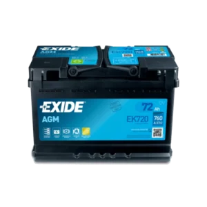 Exide EK720, 72 Ah 760 A EN 12V AGM - Image 1