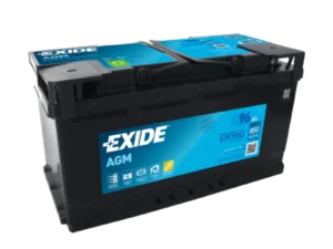 Exide EK960, 96 Ah 850 A EN 12V AGM - Image 1