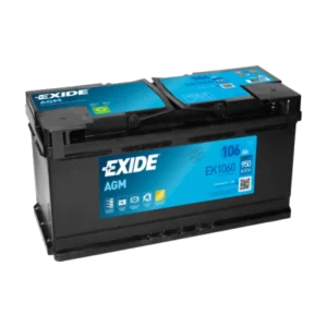 Exide EK1060, 106 Ah 950 A EN 12V AGM - Image 1