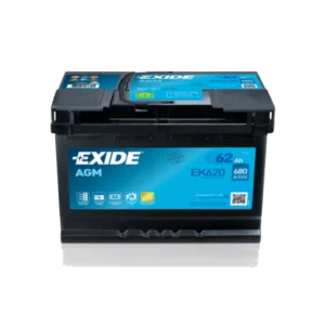 Exide EK620, 62 Ah 680 A EN 12V AGM - Image 1