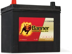 Banner EFB 65Ah 550A +- akumuliatorius 12V, 233x173x203/225mm - Image 1