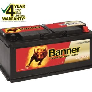Banner AGM 105Ah 950A RUNNING BULL akumuliatorius 12V 394x175x190mm - Image 1