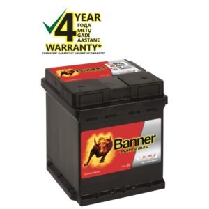 Banner 42 Ah 390A Power akumuliatorius 12V 175x175x190mm - Image 1