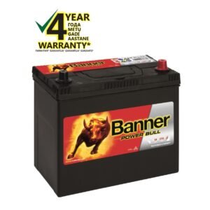 Banner 45 Ah 390A -+ 12V Power akumuliatorius 238x129x203/225mm - Image 1
