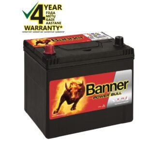 Banner 60 Ah 510A +- 12V Power akumuliatorius 233x173x203/225mm - Image 1