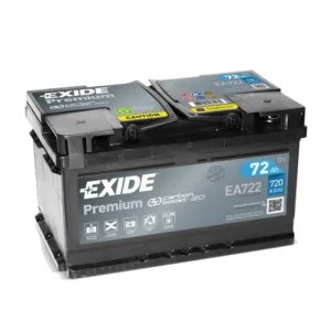 Exide EA722, 72 Ah 720 A EN 12V - Image 1