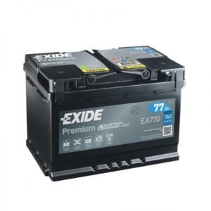 Exide EA770, 77 Ah 760 A EN 12V - Image 1