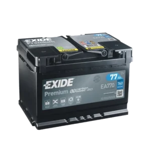 Exide EA770, 77 Ah 760 A EN 12V - Image 1