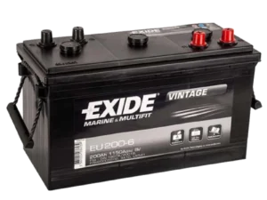 Exide EU200-6, 200 Ah 1150 A EN 6V - Image 1