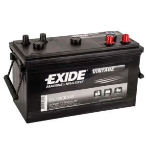 Exide EU200-6, 200 Ah 1150 A EN 6V - Image 1