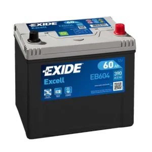 Exide EB604, 60 Ah 390 A EN 12V - Image 1