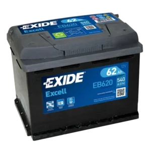 Exide EB620, 62 Ah 540 A EN 12V - Image 1