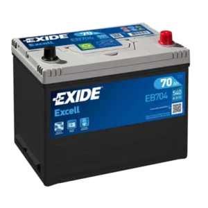 Exide EB704, 70 Ah 540 A EN 12V - Image 1