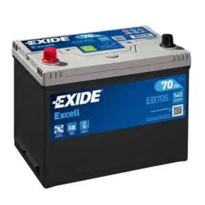 Exide EB705, 70 Ah 540 A EN 12V - Image 1