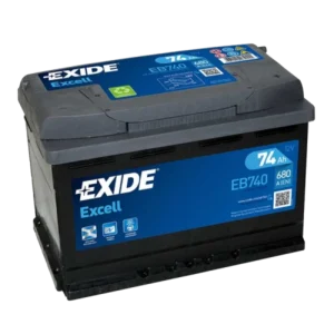 Exide EB740, 74 Ah 680 A EN 12V - Image 1