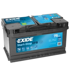 Exide EL752, 75 Ah 730 A EN 12V - Image 1