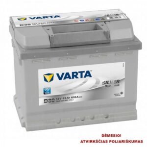 Varta SD D39, 63 Ah 610 A EN 12V - Image 1