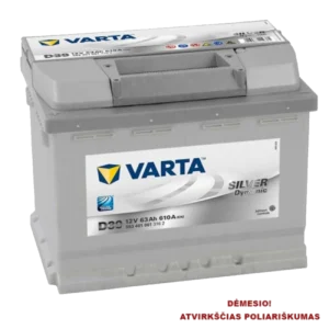 Varta SD D39, 63 Ah 610 A EN 12V - Image 1