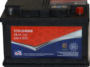 AD akumuliatorius 74ah 680A 278x175x190mm - Image 1