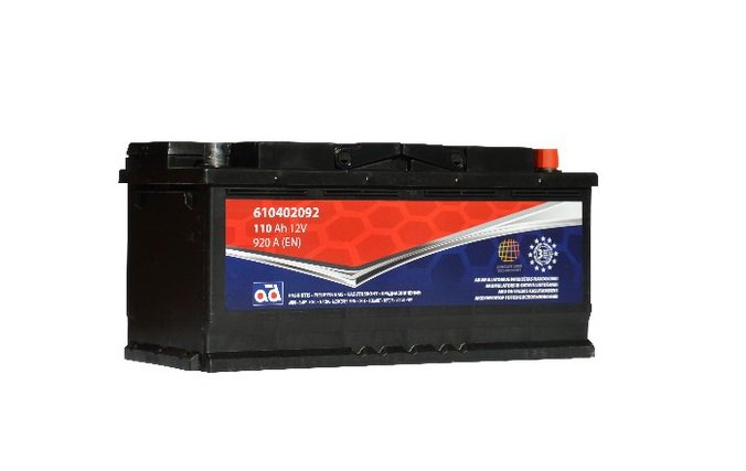 AD akumuliatorius 110ah 920A 393x175x190mm
