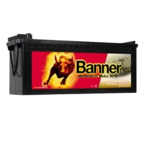 Banner 240Ah 1200A Buffalo Bull EFB akumuliatorius 12V 517X273X212/240mm - Image 1