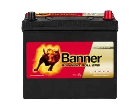 Banner EFB 55Ah 460A akumuliatorius 12V 238x129x203x225mm