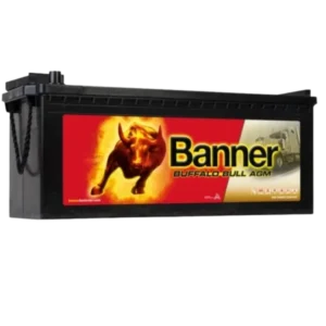 Banner 190Ah 1050A Buffalo Bull EFB akumuliatorius 12V 514X223X195/220MM - Image 1