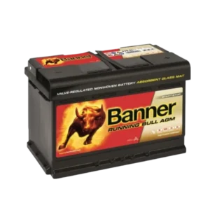 Banner AGM 80Ah 800A RUNNING BULL akumuliatorius 12V 315x175x190mm - Image 1