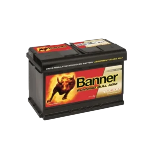 Banner AGM 70Ah 760A RUNNING BULL akumuliatorius 12V 278x175x190mm - Image 1