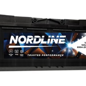 Nordline 100 Ah 12V 830A akumuliatorius 354x175x190 mm - Image 1