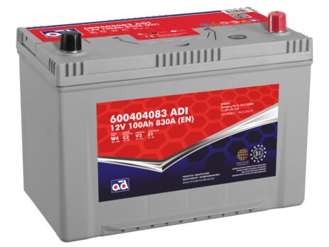 AD akumuliatorius 100ah 830A 304x173x225mm
