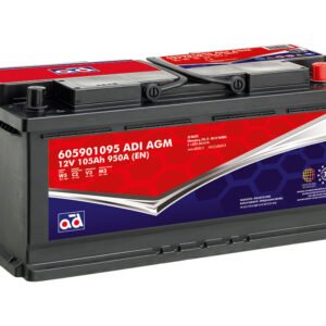AD akumuliatorius 105ah 950A 393x175x190mm AGM