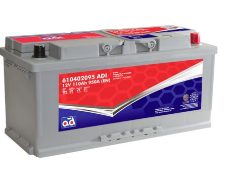 AD akumuliatorius 110ah 950A 394x175x190mm