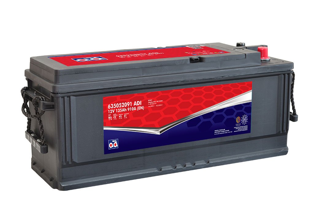 ADI akumuliatorius 135ah 910A 514x175x210mm