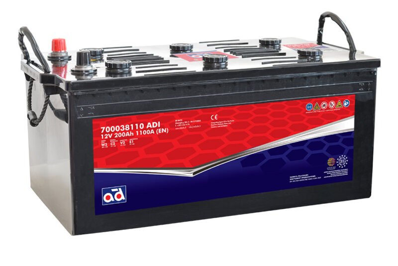 AD akumuliatorius 200ah 1100A 513x274x242mm