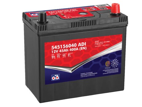 AD akumuliatorius 45ah 400A 238x129x225mm
