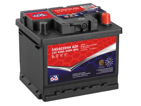 AD akumuliatorius 45ah 440A 207x175x175mm