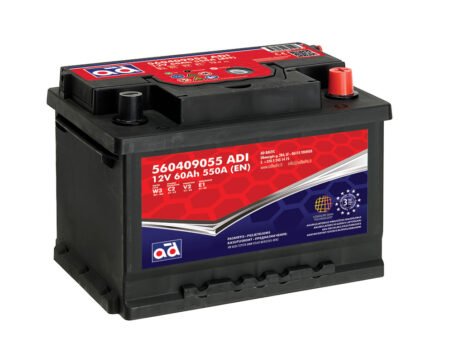AD akumuliatorius 60ah 550A 245x175x175mm