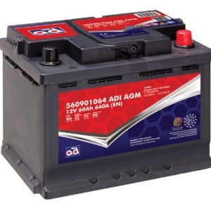 AD akumuliatorius 60ah 640A 243x175x190mm AGM