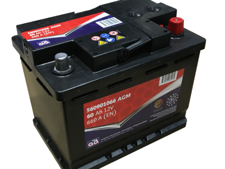 AD akumuliatorius 60ah 660A 242x175x190mm AGM