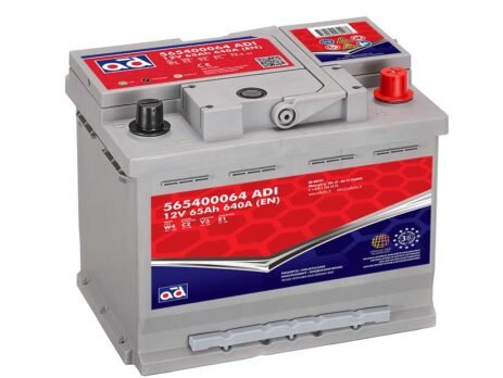 AD akumuliatorius 65ah 640A 243x175x190mm