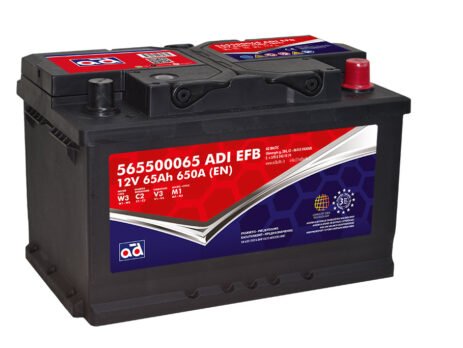 AD akumuliatorius 65ah 650A 277x175x175mm EFB