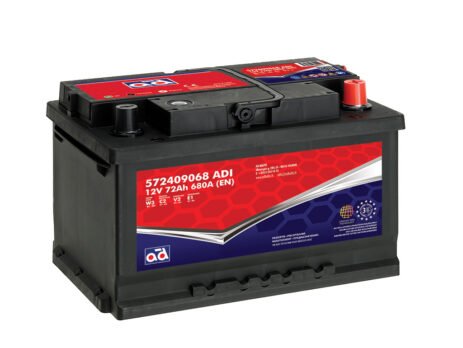 AD akumuliatorius 72ah 680A 278x175x175mm