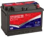 AD akumuliatorius 76ah 680A 278x175x190mm