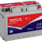 AD akumuliatorius 80ah 740A 278x175x190mm
