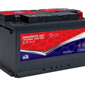 AD akumuliatorius 80ah 760A 315x175x175mm